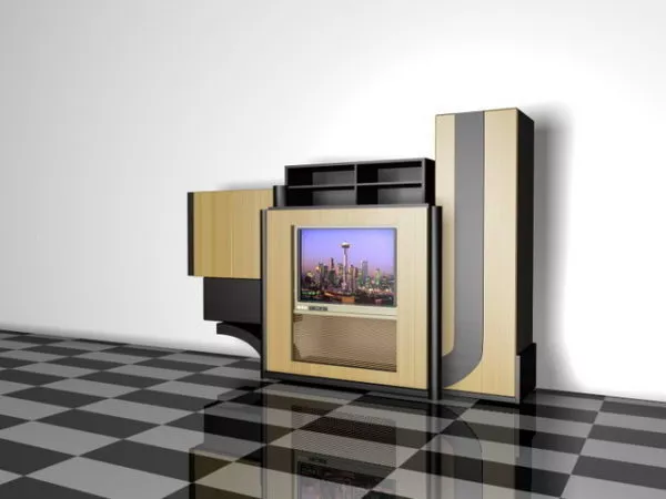 Built In Tv Cabinets 3d model Built In Tv Cabinets 3d model