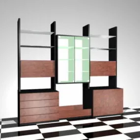 Office Wall Units 3d model