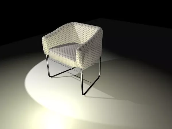 Tub Dining Chair 3d model Tub Dining Chair 3d model