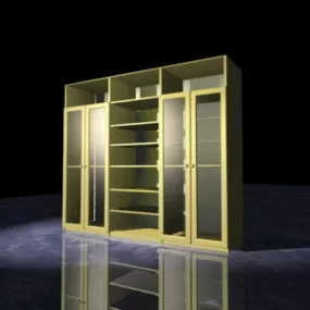 Office Wall Units Furniture 3d model