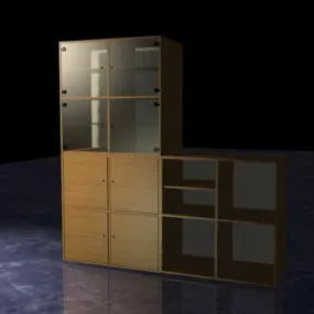 Office Wall Filing Cabinet 3d model