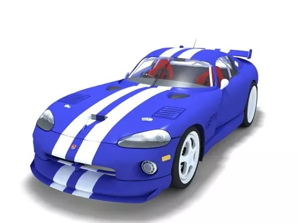 Dodge Viper 3d model Dodge Viper 3d model