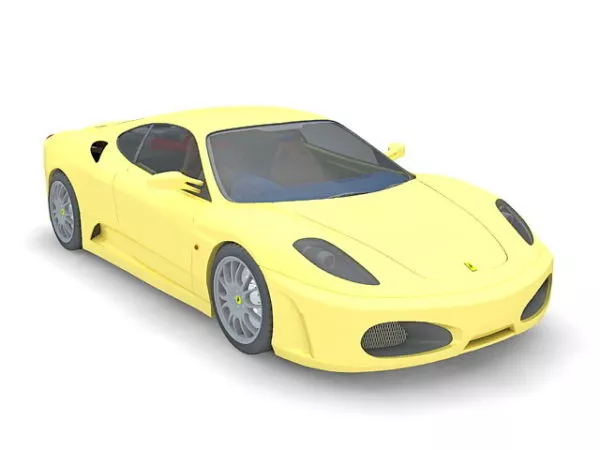 Ferrari F430 Sports Car 3d model Ferrari F430 Sports Car 3d model