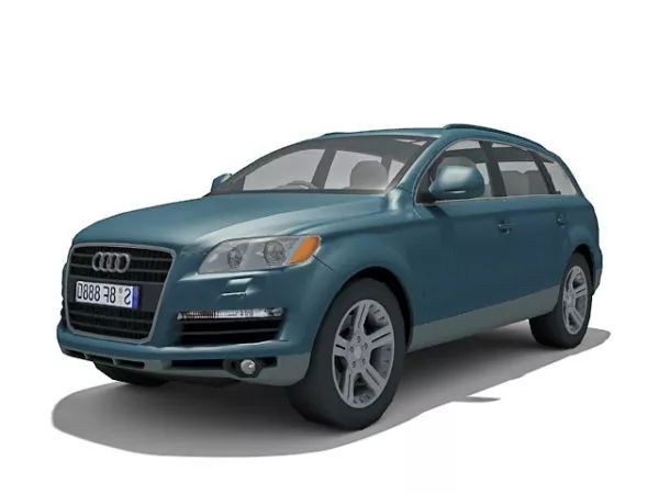Audi Q7 3d model Audi Q7 3d model