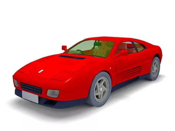 Ferrari F430 Spider Car 3d model