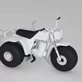 Atv Three Wheeler 3d model