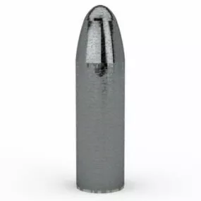 Bullet Shaped Building 3d model
