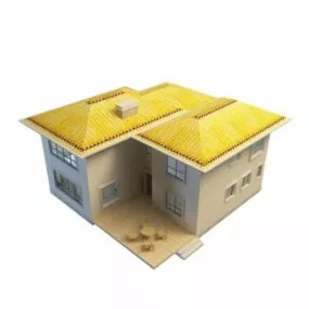 Two Story House 3d model