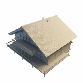 Village Cottage 3d model