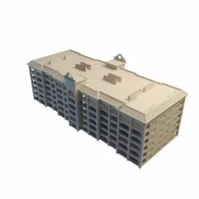 Apartment Building 3d model