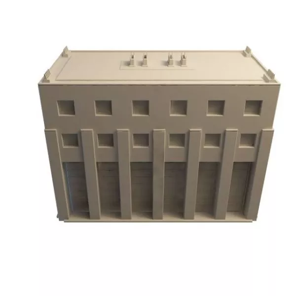 County Government Office Building 3d model County Government Office Building 3d model