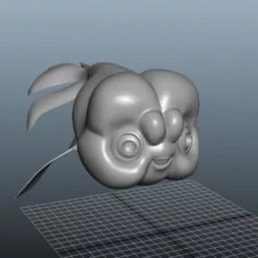 Cute Goldfish 3d model
