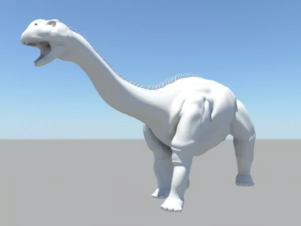 Barapasaurus Dinosaur 3d model Barapasaurus Dinosaur 3d model