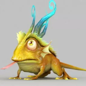 Fantasy Toad 3d model