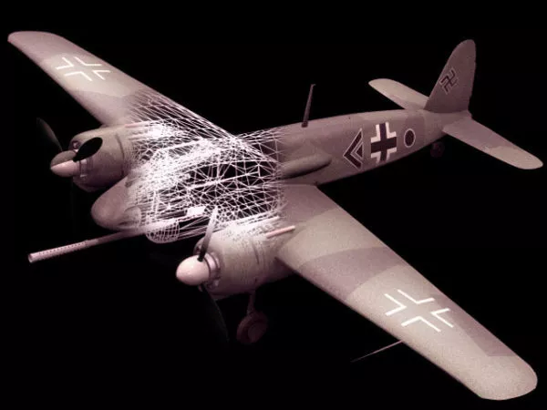 Henschel Hs 129b Attack Aircraft 3d model Henschel Hs 129b Attack Aircraft 3d model