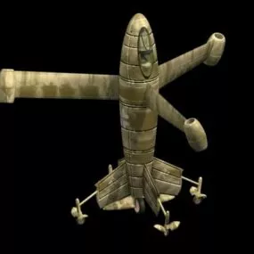 Focke-wulf Triebflugel 3d model