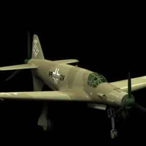 Dornier Do 335 Pfeil Heavy Fighter 3d model