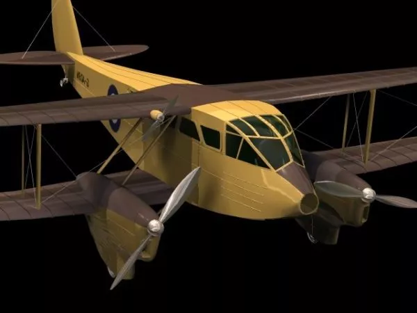 Airbus A340 Plane 3d model