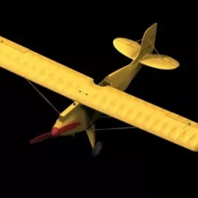 Ace Junior Ace Sports Aircraft 3d model