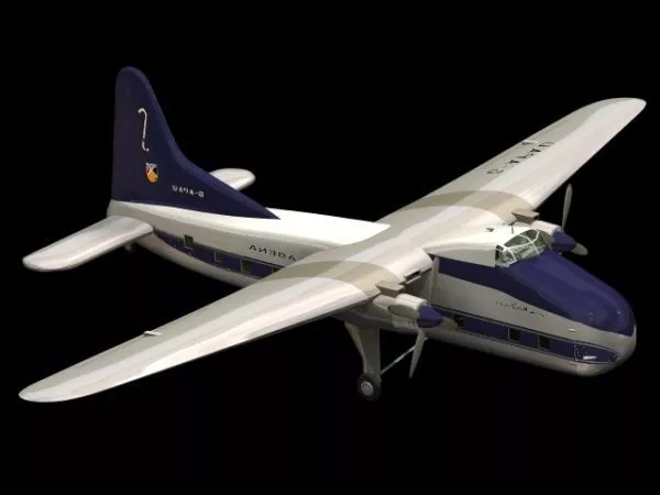 Bristol Type 170 Freighter 3d model Bristol Type 170 Freighter 3d model