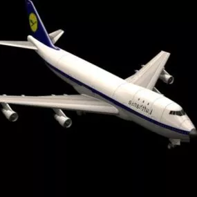 Boeing 747 3d model