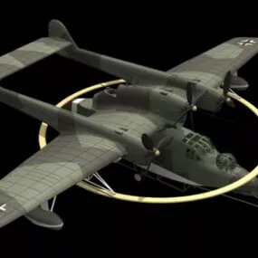 Blohm & Voss Bv 138 Flying Boat 3d model