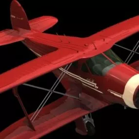 Beechcraft Model 17 Staggerwing 3d model
