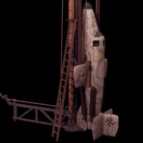 Bachem Ba 349 Natter 3d model