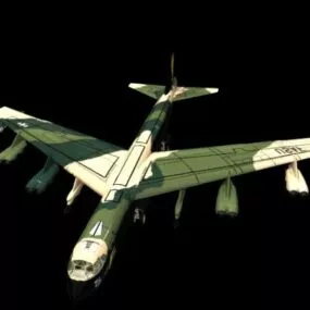 Boeing B-52 Stratofortress 3d model