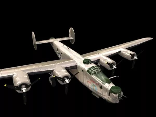 Consolidated B-24 Liberator Heavy Bomber 3d model Consolidated B-24 Liberator Heavy Bomber 3d model
