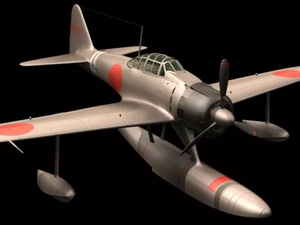Mitsubishi A6m2 Zero Fighter 3d model Mitsubishi A6m2 Zero Fighter 3d model