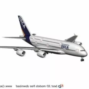 Airbus A380 3d model