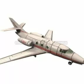 Dassault Falcon 10 Business Jet 3d model