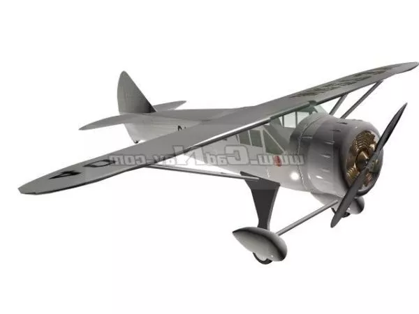 Howard Dga-6 Mister Mulligan Racing Aircraft 3d model Howard Dga-6 Mister Mulligan Racing Aircraft 3d model