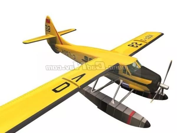 De Havilland Canada Dhc-3 Otter Stol Utility Transport 3d model De Havilland Canada Dhc-3 Otter Stol Utility Transport 3d model