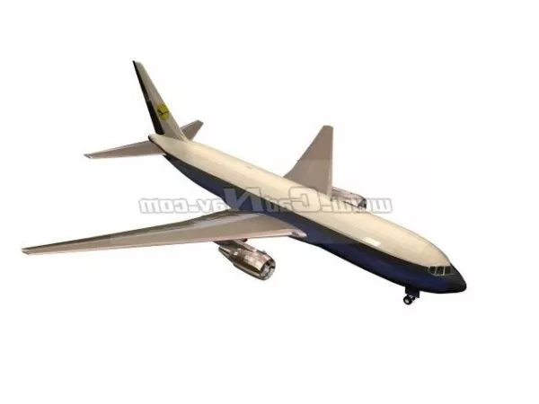 Jet Fighter Flying On Sky Dome 3d model