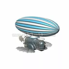 Aviette Blimp 3d model