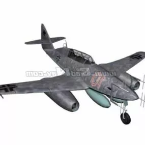 Messerschmitt Me 262 Fighter Aircraft 3d model