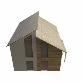 Country Cabin Inn 3d model