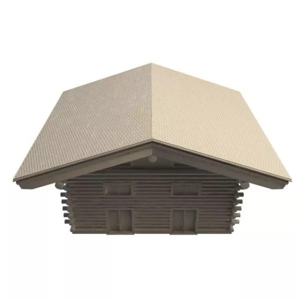 Wooden Farmhouse 3d model Wooden Farmhouse 3d model