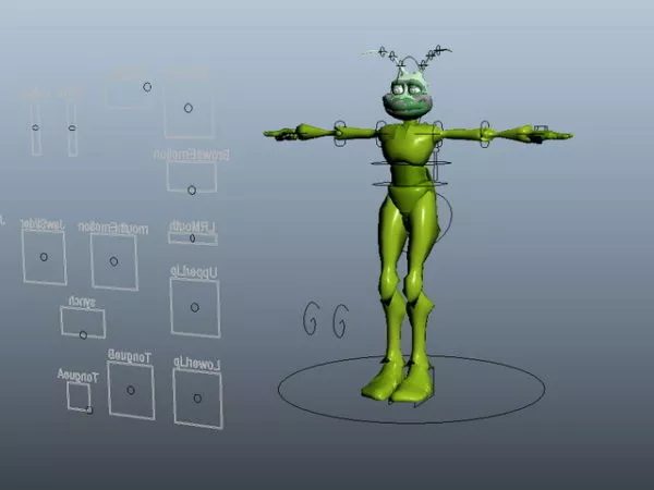 Lowpoly Black Ant 3d model
