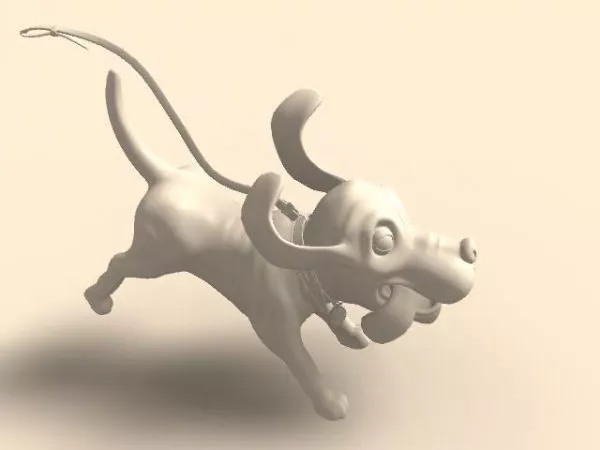 Realistic Bulldog 3d model
