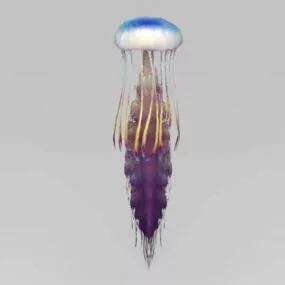 Deep Sea Jellyfish 3d model