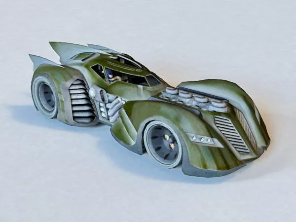 Batmobile Batman Vehicle 3d model Batmobile Batman Vehicle 3d model