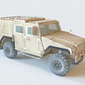Mowag Eagle Wheeled Armored Vehicle 3d model