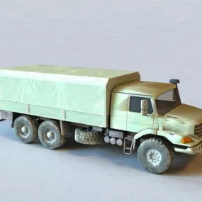 Mercedes-benz Zetros Truck 3d model