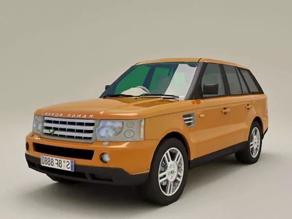 Range Rover Sport 3d model Range Rover Sport 3d model