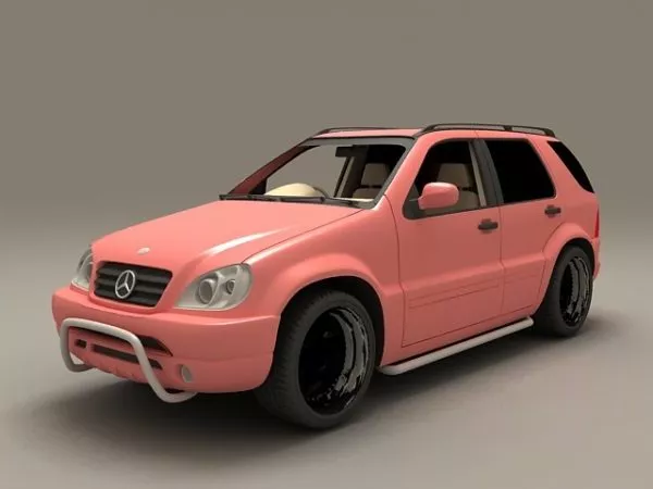 Mercedes Benz Gla Suv 3d model