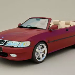 Saab 9-3 Aero Convertible 3d model