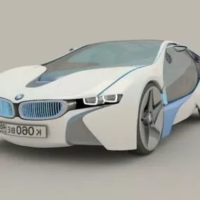 Bmw Vision Concept Car 3d model